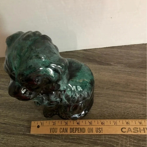 Vtg Drip Glaze Dog - Picture 11 of 11